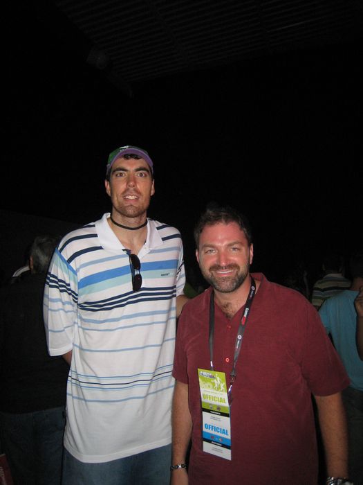 Darko Milicic with Joseph Heilner in Spain — with Joseph Heilner of CatalysCo
