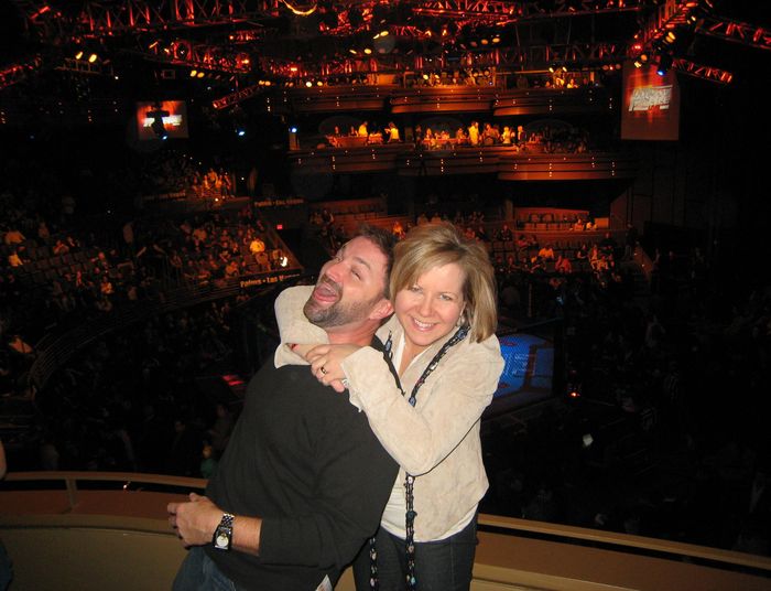 Joseph and Rosemary Heilner at the UFC — with Joseph Heilner of CatalysCo