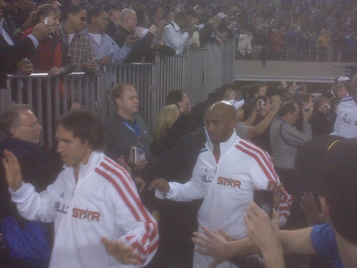 Steve Nash at NBA All-Star — with Joseph Heilner of CatalysCo