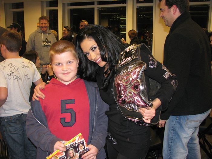 WWE Champion Eve Torres — with Joseph Heilner of CatalysCo